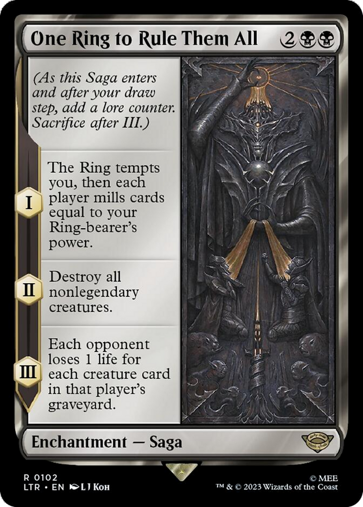 One Ring to Rule Them All [The Lord of the Rings: Tales of Middle-Eart