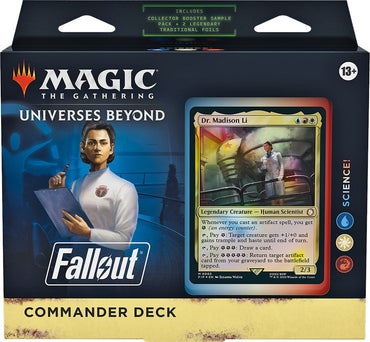 Universe Beyond Fallout Commander Deck - Science!