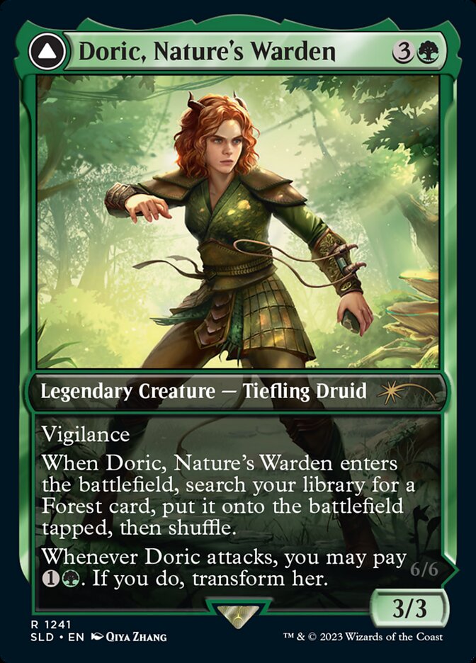 Doric, Nature's Warden // Doric, Owlbear Avenger [Secret Lair Drop Series]