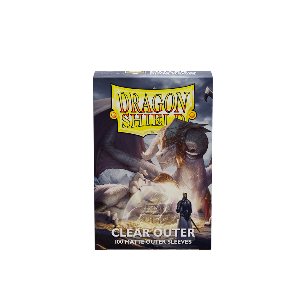 Dragon Shield - Clear - Matte - Outer Sleeves
