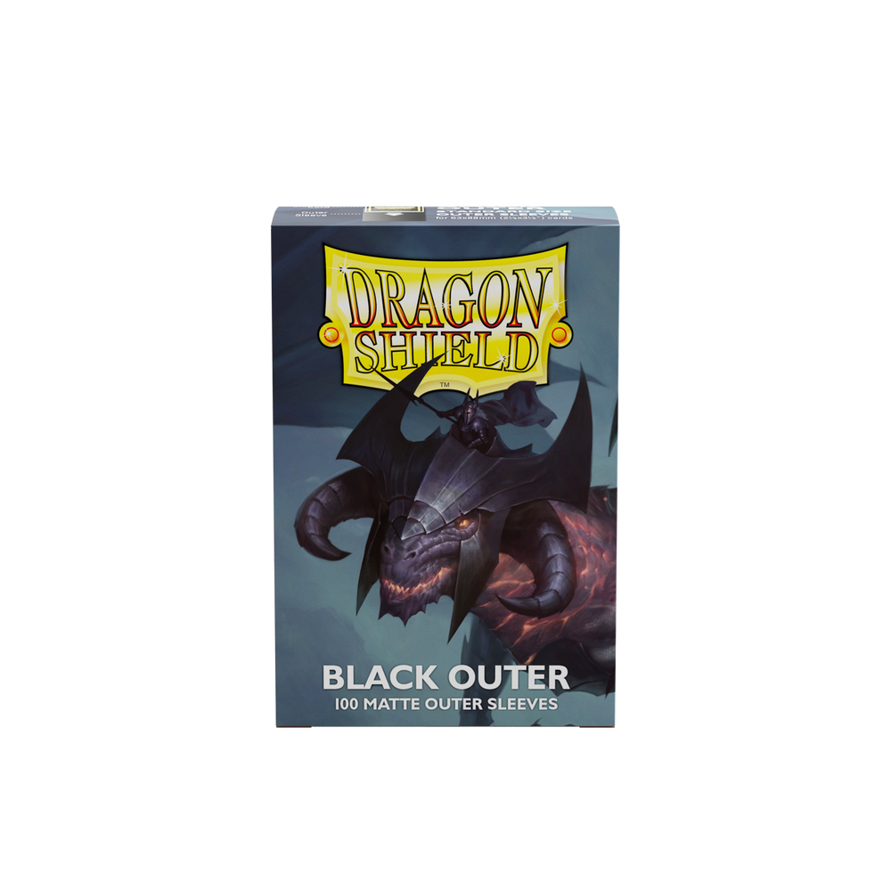 Dragon Shield - Black - Matte - Outer Sleeves
