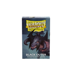 Dragon Shield - Black - Matte - Outer Sleeves