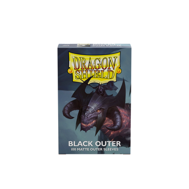 Dragon Shield - Black - Matte - Outer Sleeves