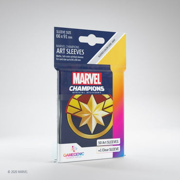 MARVEL CHAMPIONS ART SLEEVES CAPTAIN MARVEL