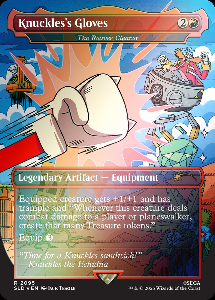 Secret Lair x Sonic: Turbo Gear Foil Edition