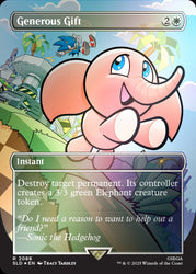 Secret Lair x Sonic: Chasing Adventure Foil Edition