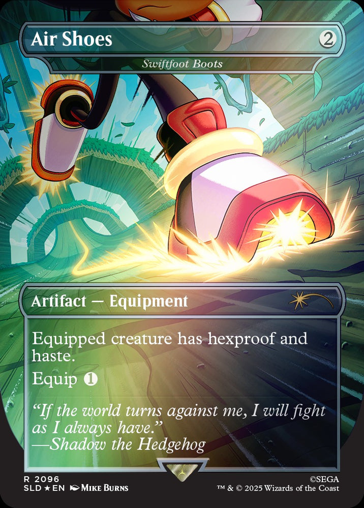 Secret Lair x Sonic: Turbo Gear Foil Edition