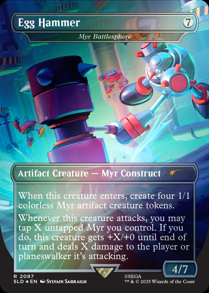 Secret Lair x Sonic: Turbo Gear Foil Edition