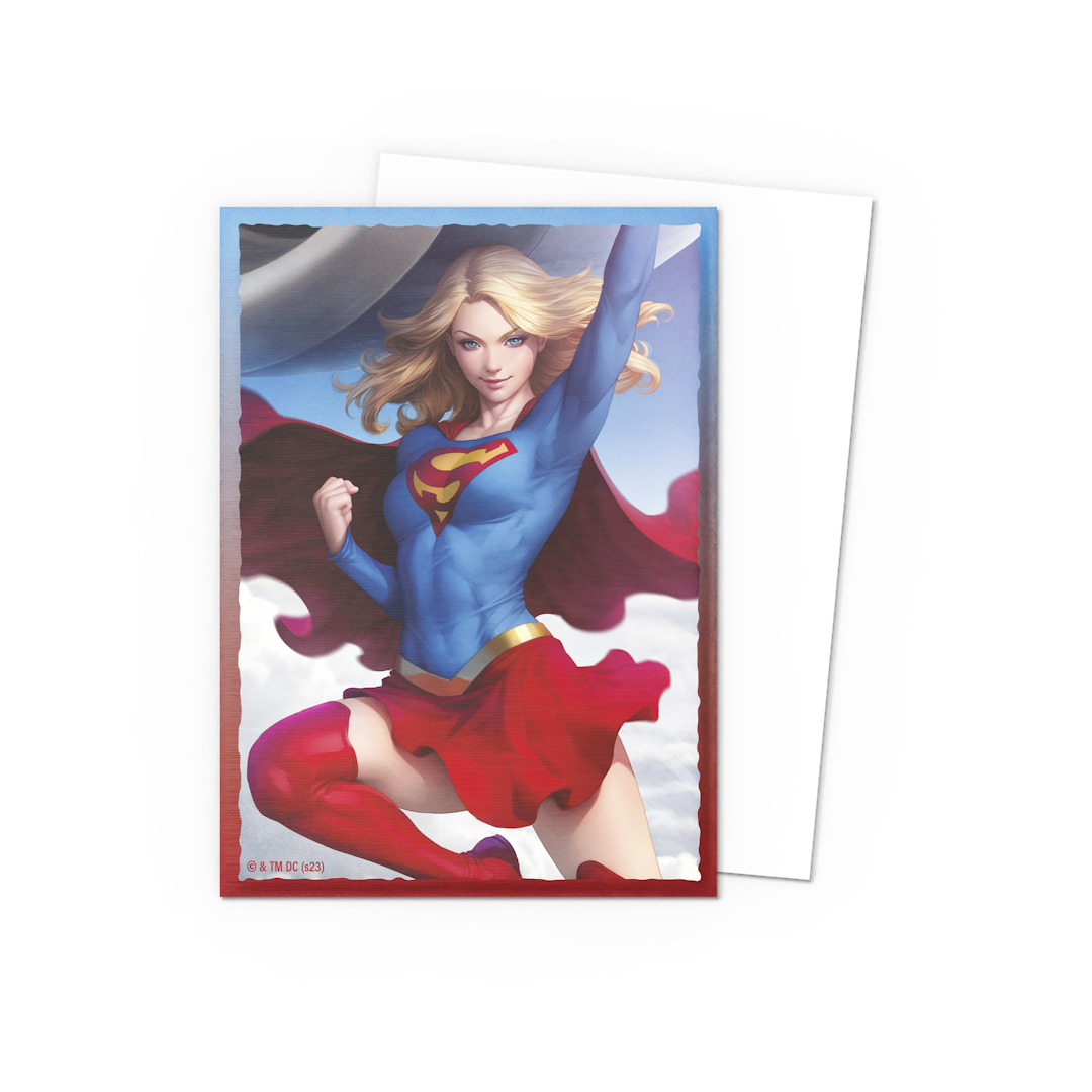 Dragon Shield Brushed Art Sleeves - Supergirl