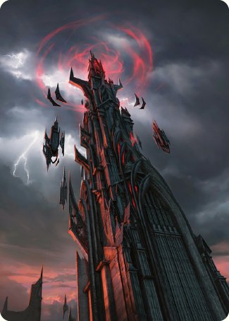 Barad-dur Art Card [The Lord of the Rings: Tales of Middle-earth Art Series]