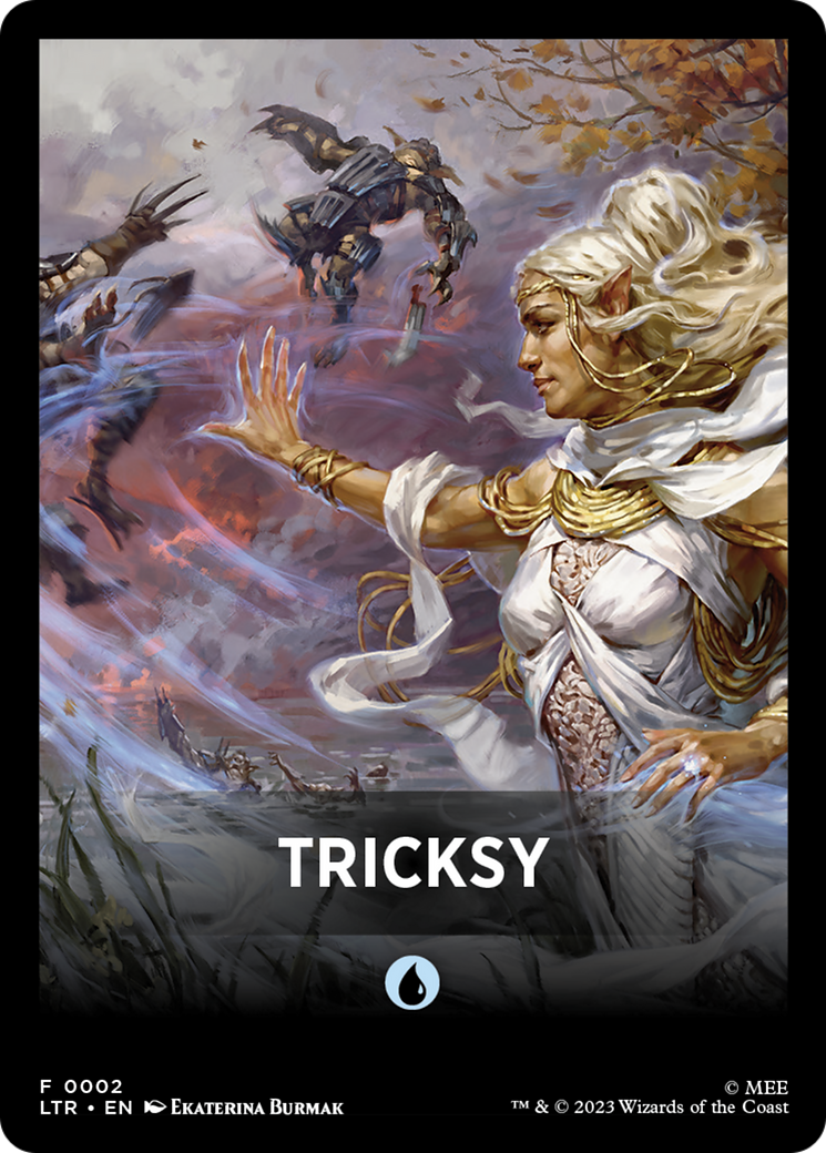 Tricksy Theme Card [The Lord of the Rings: Tales of Middle-Earth Tokens]