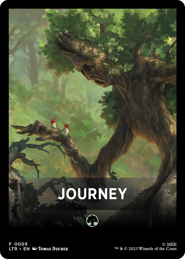 Journey Theme Card [The Lord of the Rings: Tales of Middle-Earth Tokens]