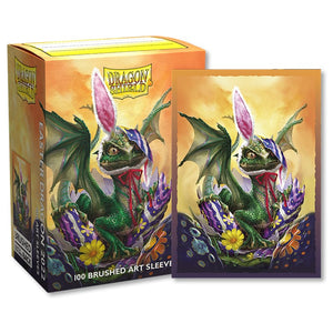 Dragon Shield Brushed - Art - Easter Dragon 2022