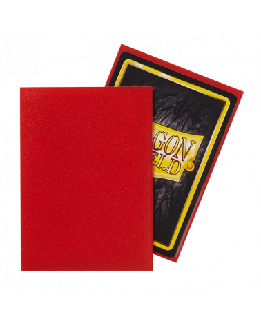 Dragon Shield Matte - Crimson