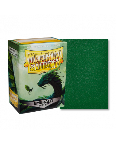 Dragon Shield Matte - Emerald