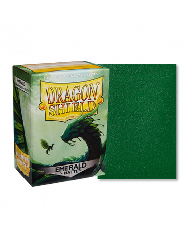 Dragon Shield Matte - Emerald