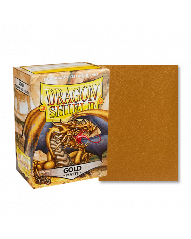 Dragon Shield Matte - Gold