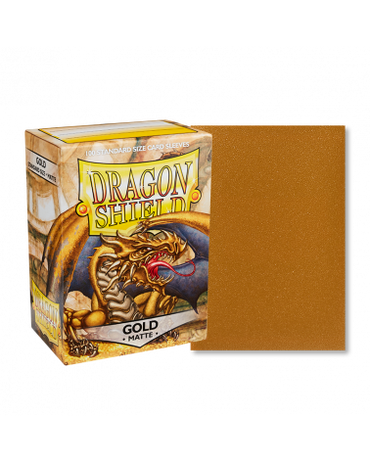 Dragon Shield Matte - Gold