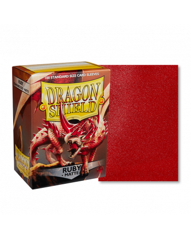 Dragon Shield Matte - Ruby