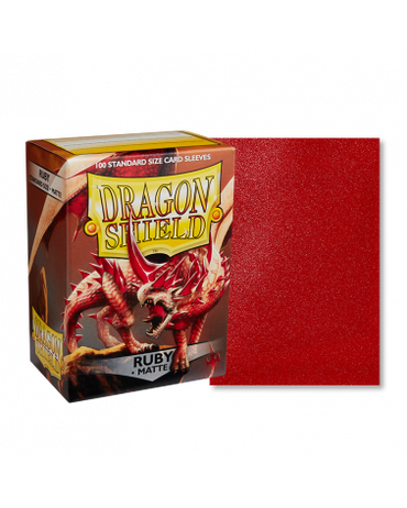 Dragon Shield Matte - Ruby