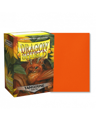 Dragon Shield Matte - Tangerine