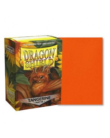 Dragon Shield Matte - Tangerine