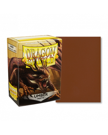 Dragon Shield Matte - Umber