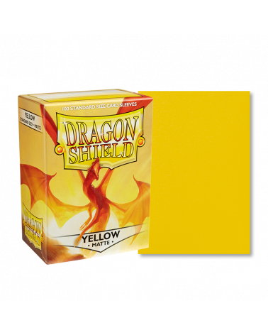 Dragon Shield Matte - Yellow