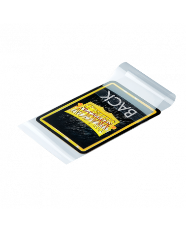 Dragon Shield - Sealable Perfect Fit Sleeves - Clear - Standard Size