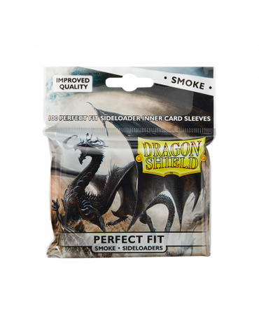 Dragon Shield - Sideloading Perfect Fit Sleeves - Smoke - Standard Size