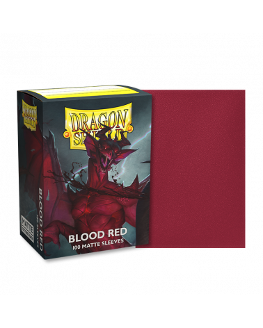 Dragon Shield Matte - Blood Red