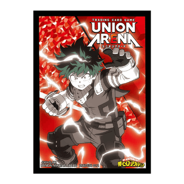 UNION ARENA Official Card Sleeve My Hero Academia