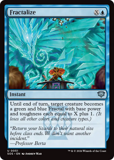 Fractalize [Secrets of Strixhaven]