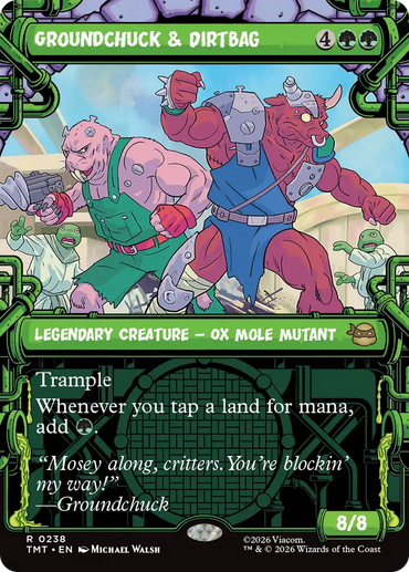 Groundchuck & Dirtbag (Showcase) [Teenage Mutant Ninja Turtles]