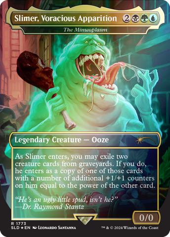 Secret Lair x Ghostbusters: Slimer Foil Edition