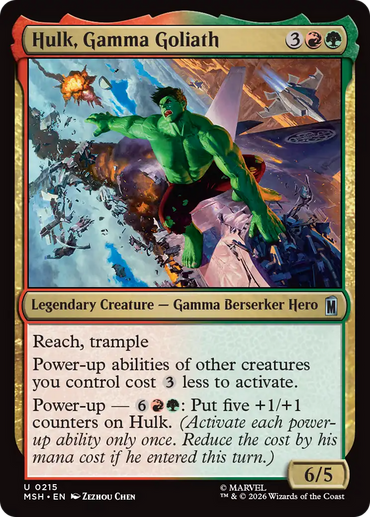 Hulk, Gamma Goliath [Marvel Super Heroes]