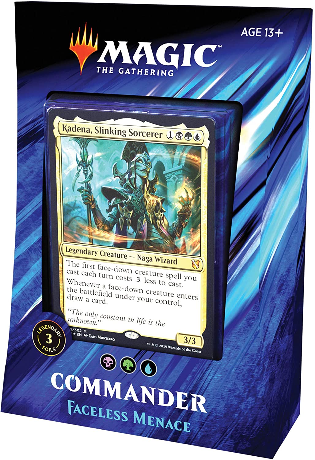 Commander 2019 - Commander Deck [Faceless Menace]