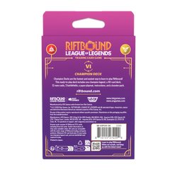 Riftbound - Unleashed - Champion Deck: VI Display
