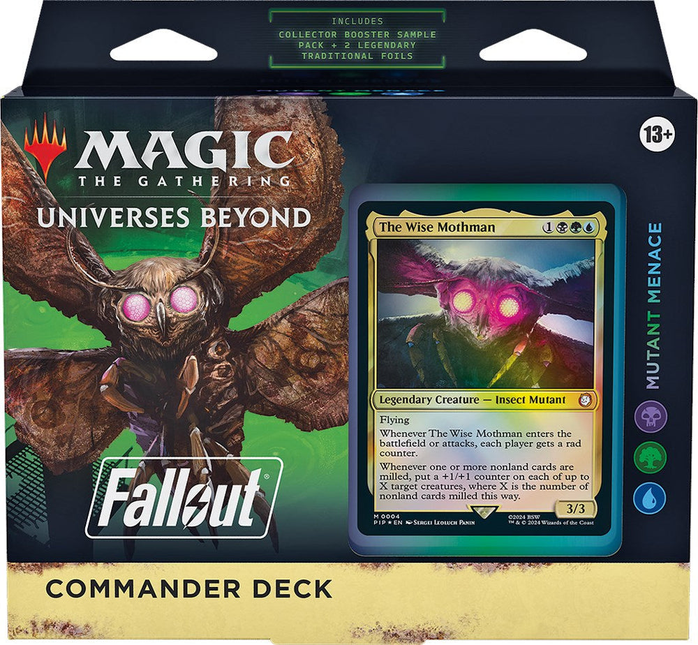 Universe Beyond Fallout Commander Deck - Mutant Menace