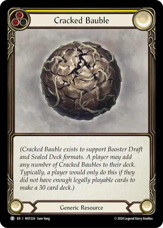 Cracked Bauble [MST224] (Part the Mistveil)