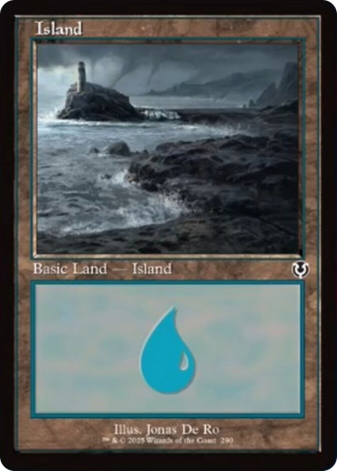 Island (290) (Retro Frame) [Innistrad Remastered]