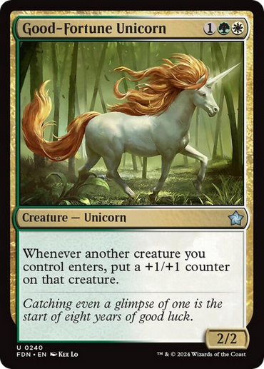 Good-Fortune Unicorn [Foundations]