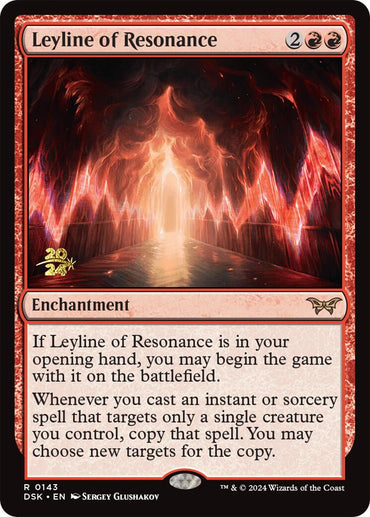 Leyline of Resonance [Duskmourn: House of Horror Prerelease Promos]