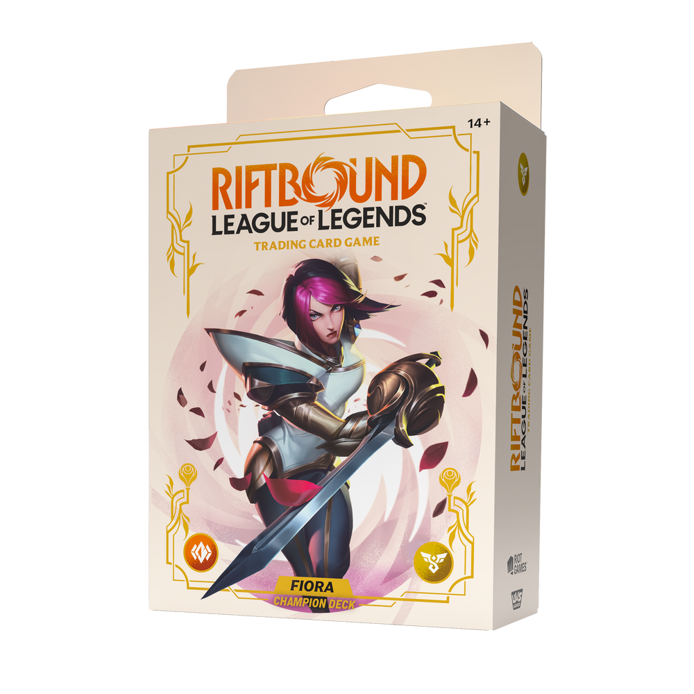 Riftbound - SPIRITFORGED CHAMPION DECK: FIORA DISPLAY