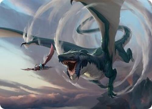 Whirlwing Stormbrood Art Card (27/54) [Tarkir: Dragonstorm Art Series]