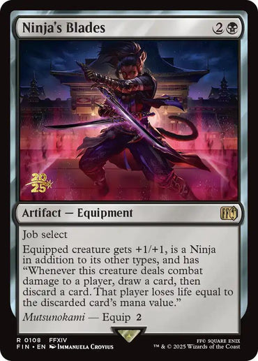Ninja's Blades [FINAL FANTASY Prerelease Promo]