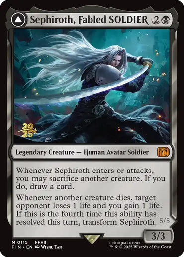 Sephiroth, Fabled SOLDIER [FINAL FANTASY Prerelease Promo]