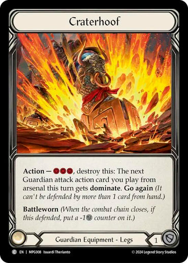 Craterhoof [MPG008] (Mastery Pack Guardian)  Cold Foil