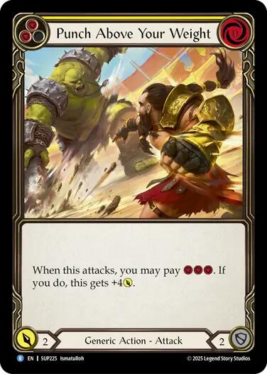 Punch Above Your Weight (Yellow) [SUP225] (Super Slam)