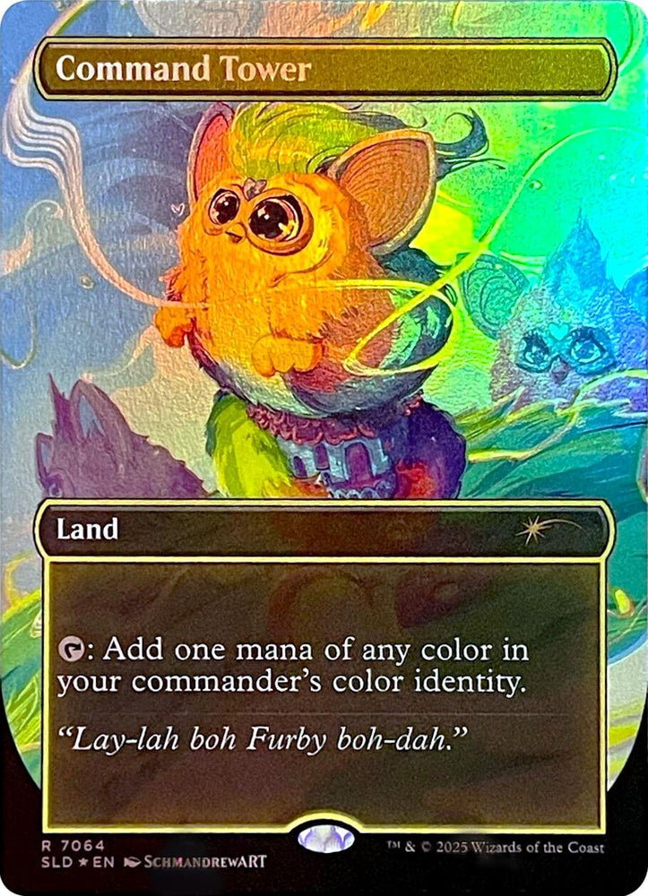 Command Tower (7064) (Rainbow Foil) [Secret Lair Drop Series]